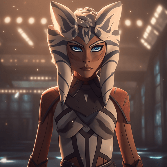 Warum hat Ahsoka Tano weiße Lichtschwerter ?