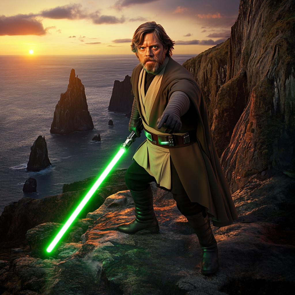 Graflex Lichtschwert erklärt: Die Herkunft von Luke Skywalkers Waffe