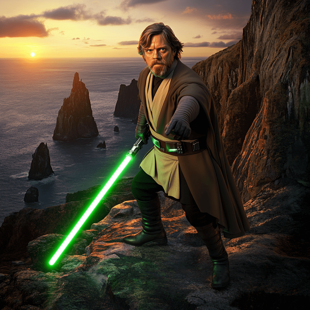 Graflex Lichtschwert erklärt: Die Herkunft von Luke Skywalkers Waffe