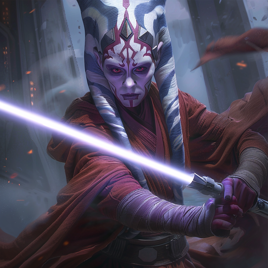 Shaak Tis lavendelfarbenes Lichtschwert: Weisheit und die sanfte Stärke der Jedi