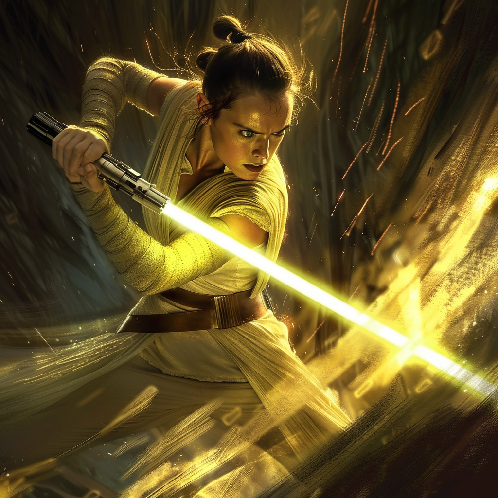 Welches Lichtschwert hat Rey?